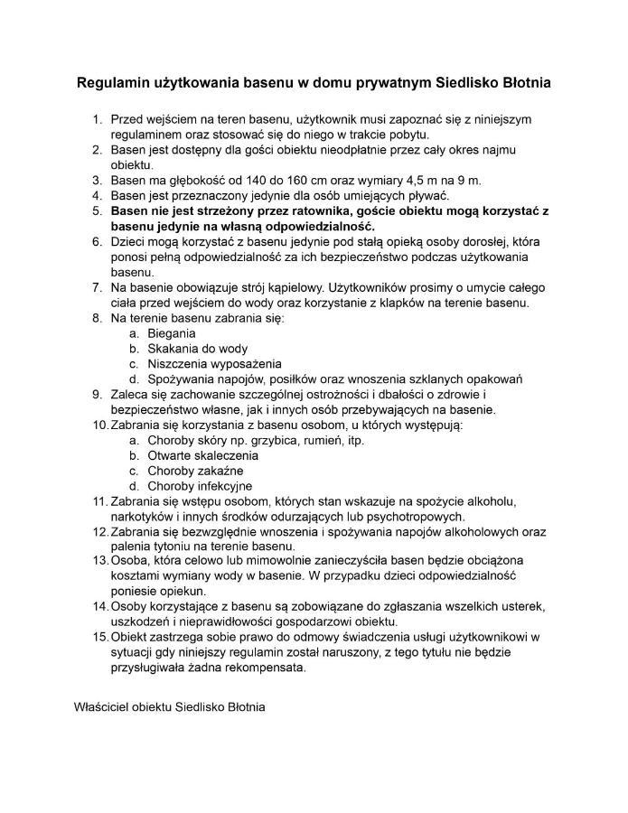Siedlisko Blotnia Mierzeszyn Exterior foto